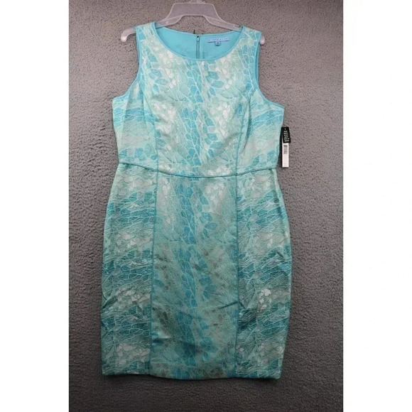 Antonio Melani Collin Dress-Clearskies Ivory-Size 14-New w/Tag - Picture 1 of 8